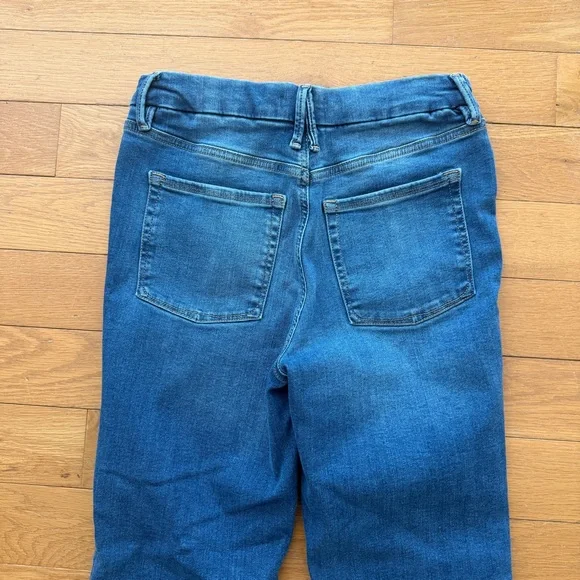 Good American Pull On Straight Power Stretch Jeans Size M Good Legs - Picture 6 of 14